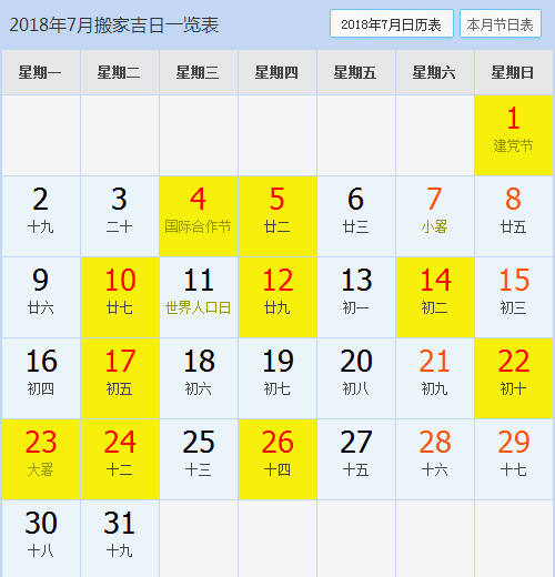 农历八月搬家吉日 搬家吉日20251月最佳搬家时间